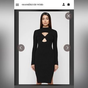 Like new bust twist dress